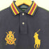ポロラルフローレン POLO RALPH LAUREN マルチカラ― エンブレム ビッグポニー刺繍 ポロシャツ メンズ import:XS