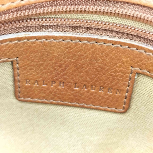 ラルフローレン RALPH LAUREN オールレザーショルダーバッグ レディース