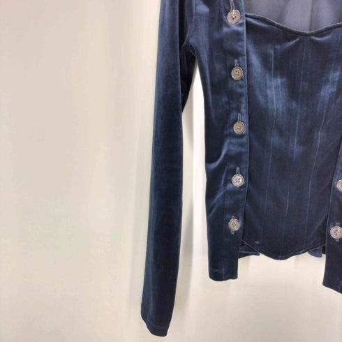 ヨウヘイ オオノ yohei ohno 23AW Stomacher Velour Top ベロア ストマッカートップス レディース JPN:36