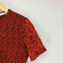 ザラ ZARA ストレッチ花柄ティアードワンピース レディース import:S