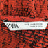 ザラ ZARA ストレッチ花柄ティアードワンピース レディース import:S
