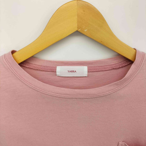ヤラ YARRA 短丈 クルーネックTシャツ レディース FREE