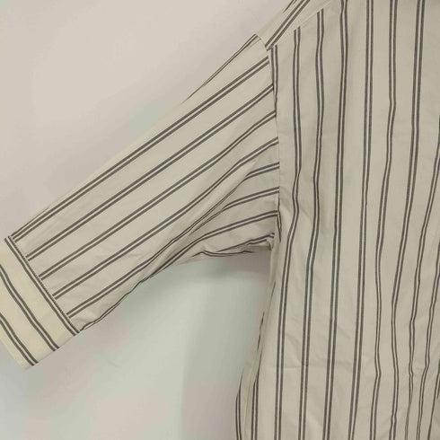 ユナイテッドアローズグリーンレーベルリラクシング UNITED ARROWS green label relaxing ストライプスキッパーシャツ レディース
