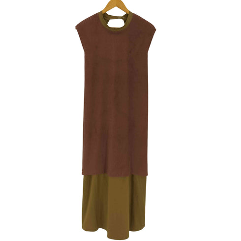 レイビームス Ray BEAMS バックツイストノースリーブワンピース レディース