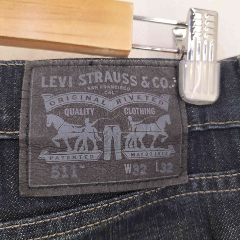 リーバイス Levis メキシコ製 511 ストレートデニムパンツ メンズ W32 L32