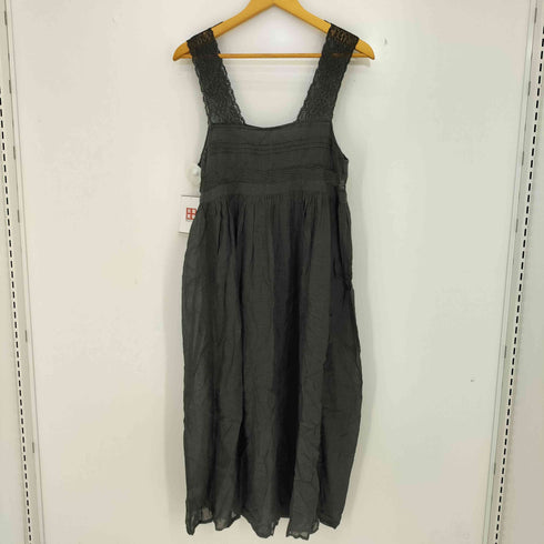 qiri △〇lace pin tuck ワンピース レディース FREE