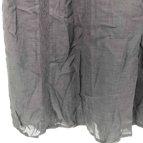 qiri △〇lace pin tuck ワンピース レディース FREE