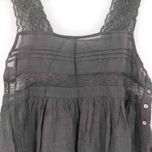 qiri △〇lace pin tuck ワンピース レディース FREE