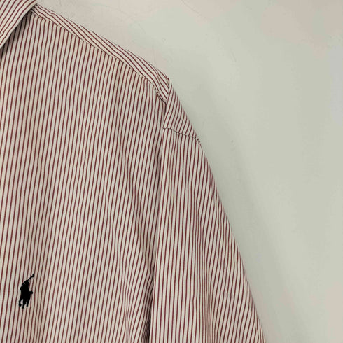 ラルフローレン RALPH LAUREN CLASSIC FIT ポニー刺繍 ストライプ ロングスリーブシャツ メンズ 17 36/37