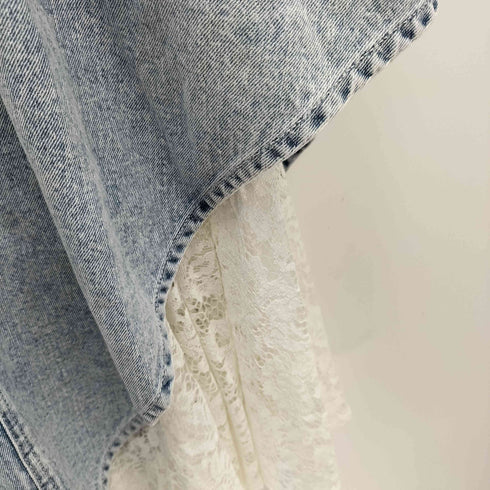 リエンダ rienda レイヤードフレアJ/W DENIM SK レディース JPN:S