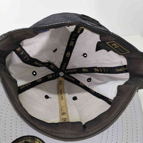 ニューエラ NEW ERA レザー切替 メッシュ6パネルベースボールキャップ メンズ 7 5/8