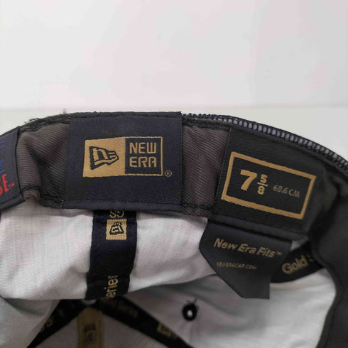 ニューエラ NEW ERA レザー切替 メッシュ6パネルベースボールキャップ メンズ 7 5/8