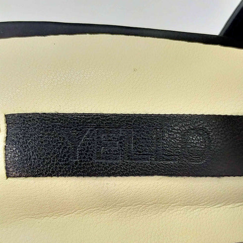 イエロー YELLO MONOCHROME SNEAKER MULES レディース JPN:L