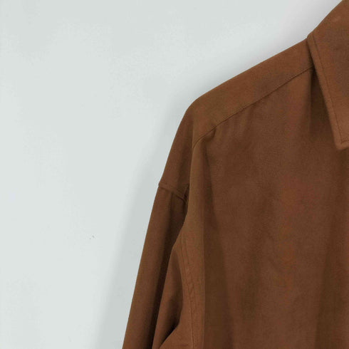 ラキネス RAKINES 23SS Micro light suede Medical unit shirt メンズ JPN:2