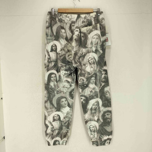 シュプリーム Supreme 18AW Jesus and Mary Sweatpant 総柄スウェットパンツ メンズ Small
