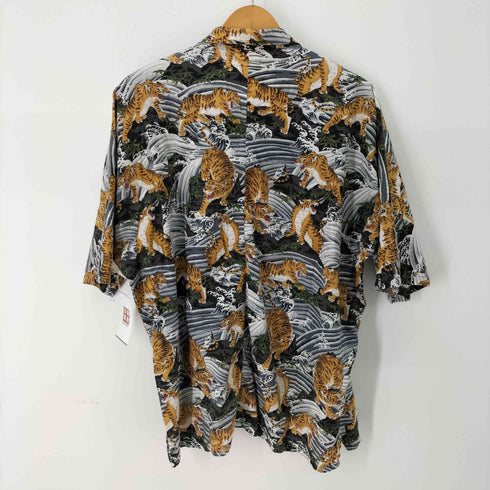 フーズフーギャラリー WHO’S WHO gallery S/S 虎柄シャツ メンズ JPN:M