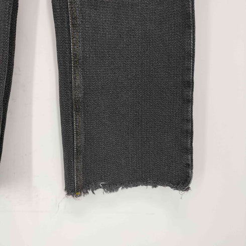 bebe Y2K ウエストチェーンバックタックデニムパンツ レディース 2