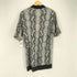 ワコマリア WACKO MARIA 24SS PYTHON KNIT POLO SHIRT シルク混 パイソン柄 半袖ポロシャツ メンズ JPN:M