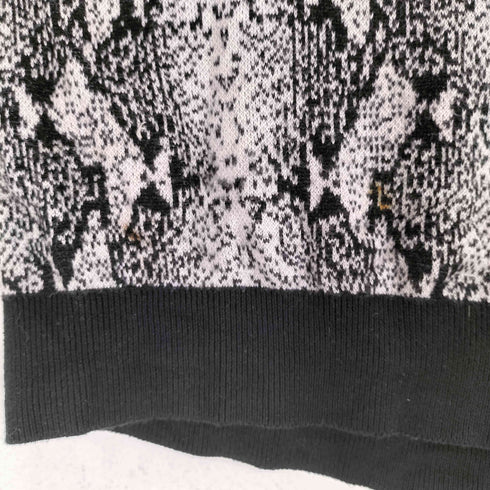 ワコマリア WACKO MARIA 24SS PYTHON KNIT POLO SHIRT シルク混 パイソン柄 半袖ポロシャツ メンズ JPN:M