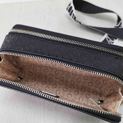 ゲス GUESS AMANZA Mini Crossbody Top Zip メンズ