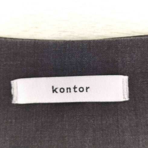 コントール kontor 別注 PRINTED WOOL NC JACKET メンズ FREE
