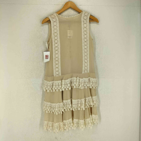 LEST ROSE レースデザインノースリーブワンピース レディース 2