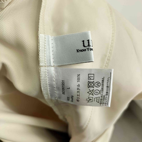 ユアーズ urs センタープレスタックワイドパンツ レディース JPN:L