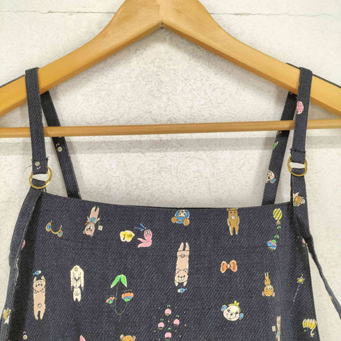 フランシュリッペ franche lippee 総柄ジャンパースカート レディース 3L