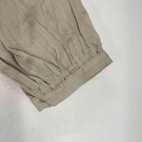 MY CLOSET リネンギャザーブラウス レディース FREE