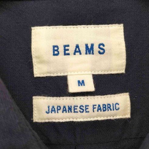 ビームス BEAMS ストレッチオックス テープ ミニボタンダウン シャツ メンズ JPN:M
