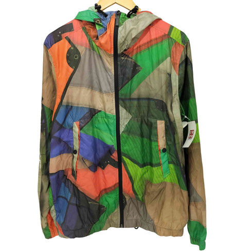 プーマ PUMA by hussein chalayan 総柄 マウンテンパーカー メンズ import:S
