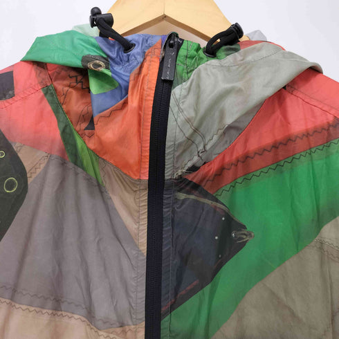 プーマ PUMA by hussein chalayan 総柄 マウンテンパーカー メンズ import:S