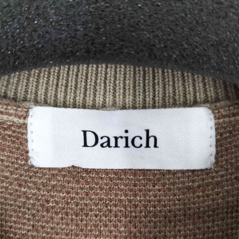 ダーリッチ Darich チェックジャガードニットミニワンピース レディース FREE