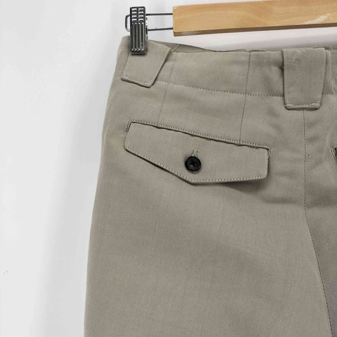 AUBETT COTTON SILK DOUBLE CLOTH BUGGY TROUSERS メンズ JPN:S