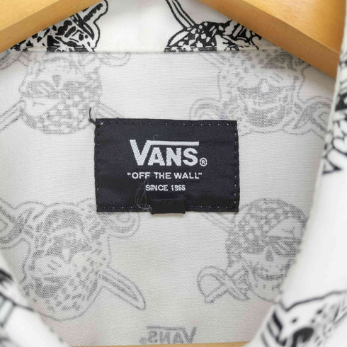 バンズ VANS スカルパイレーツ S/S シャツ メンズ JPN:L