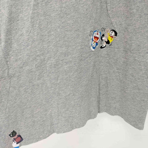 デザインティーシャツストアグラニフ Design Tshirts Store graniph キャラクター刺繍 ミディワンピース レディース FREE