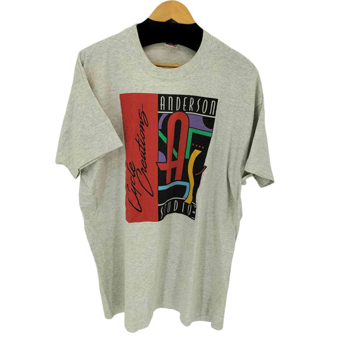 フルーツオブザルーム FRUIT OF THE LOOM 90S MADE IN USA プリントクルーネックS/S Tシャツ メンズ import:XXL