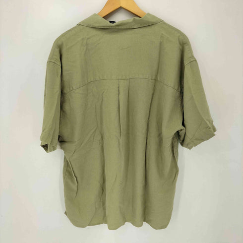 ジョスエーバンク Jos A Bank シルクオープンカラーS/S シャツ メンズ import:XL
