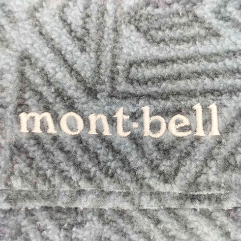 モンベル mont bell クリマプラス100 プリントマフラー メンズ