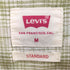 リーバイス Levis コットンリネン インド綿 オンブレチェックシャツ メンズ import:M