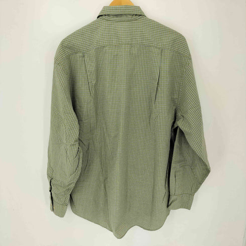 ノーティカ NAUTICA コットンチェックレギュラーカラーシャツ メンズ import:XL