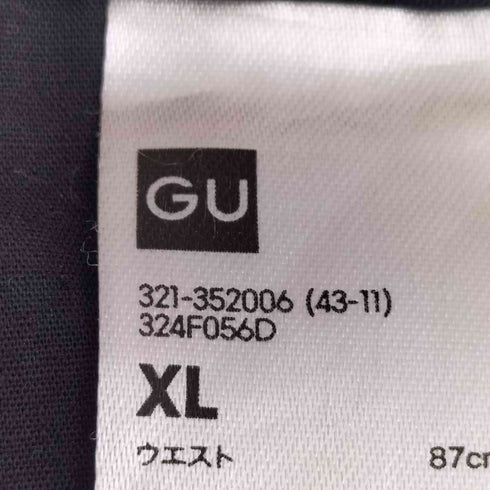 ジーユー GU 24ss バレルレッグスラックス メンズ JPN:XL