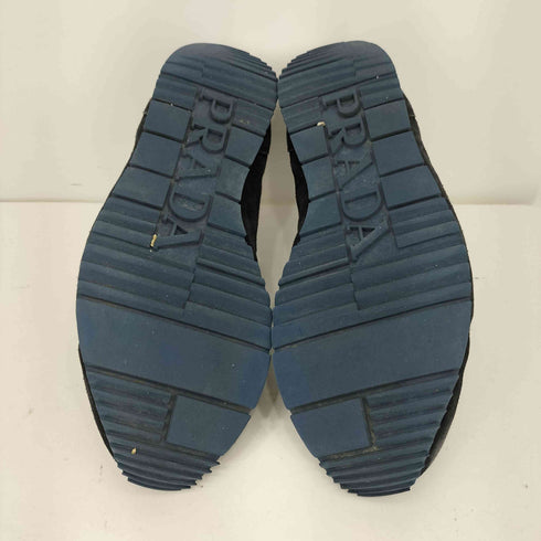 プラダ PRADA スウェード ナイロン ローカットスニーカー メンズ 7