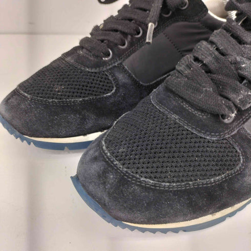プラダ PRADA スウェード ナイロン ローカットスニーカー メンズ 7