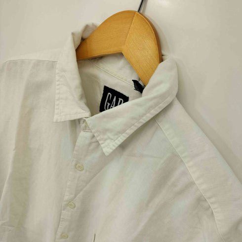 ギャップ Gap 90S OLD リネンコットンレギュラーカラーシャツ メンズ import:L