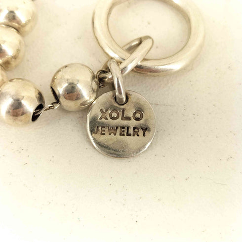 XOLO JEWELRY Sphere link Bracelet 7mm メンズ