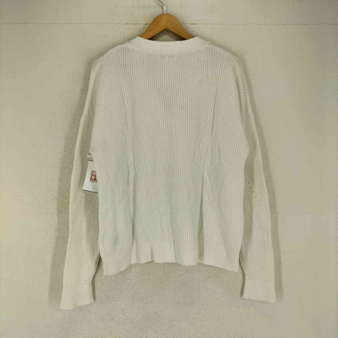 トミーヒルフィガー TOMMY HILFIGER コットンニット ヘンリーネック プルオーバー レディース JPN:M
