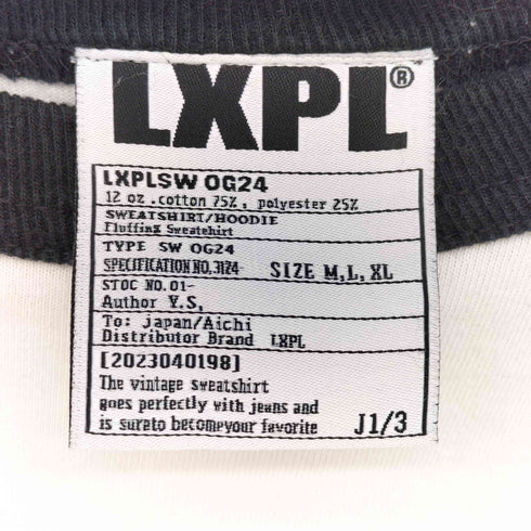 LXPL TEE DR L/S メンズ JPN:M
