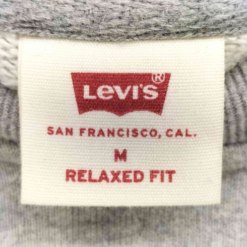 リーバイス Levis ロゴプリント リラックスフィットトレーナー スウェット メンズ import:M
