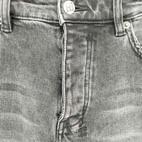 スビ KSUBI スキニーブラックデニムパンツ メンズ 30